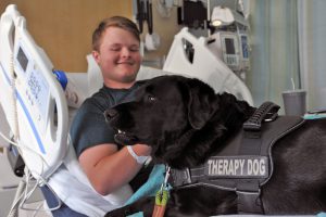 Posey with 16 year old patient Buddy Pendergast