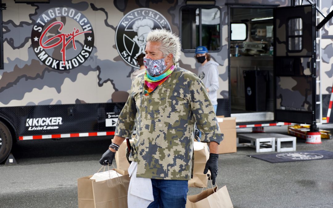 Guy Fieri Serves up Meals and Thank-You’s to Hospital Staff