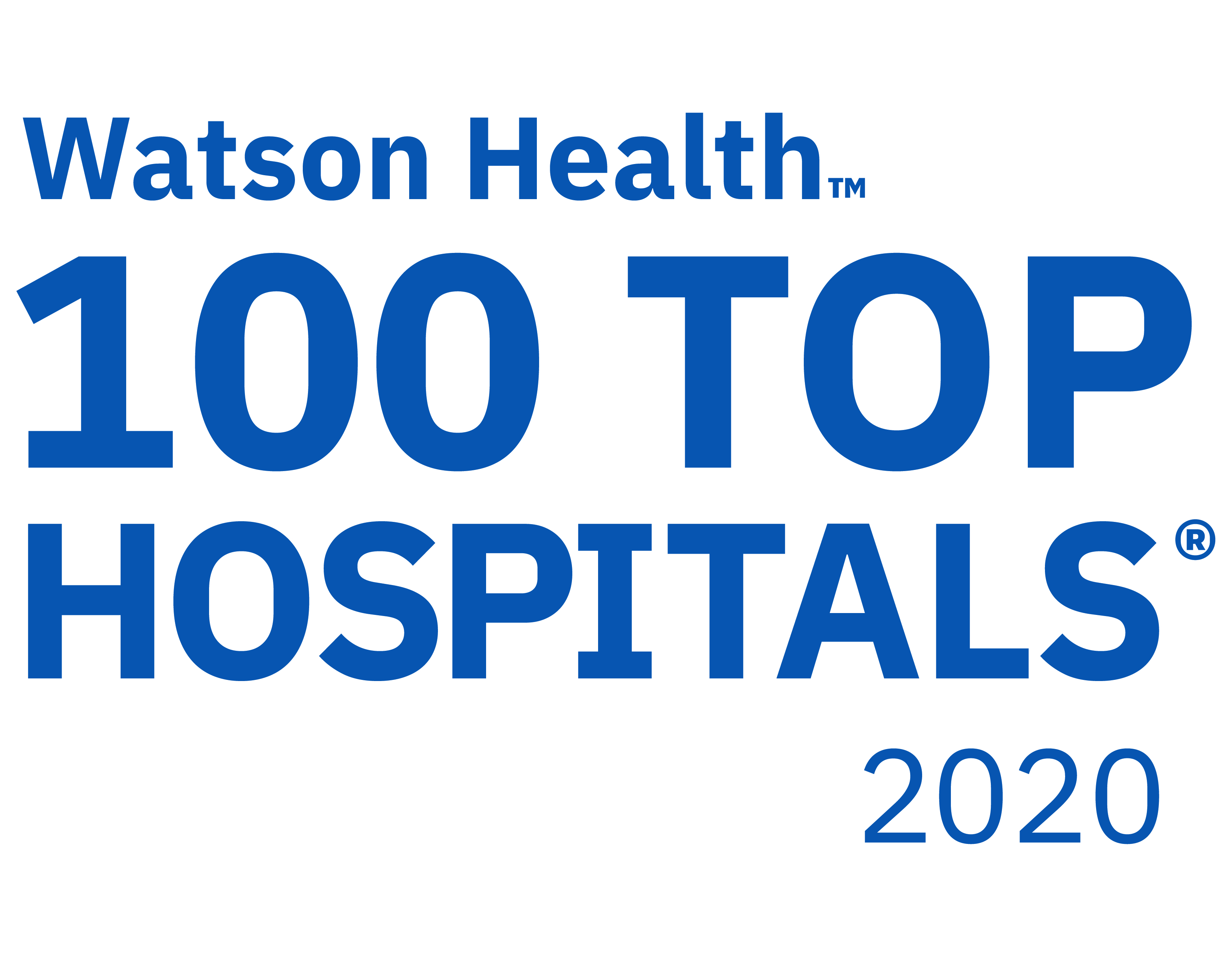 IBM Watson Health 100 Top Hospitals 2020