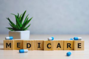 Blocks that spell out MEDICARE