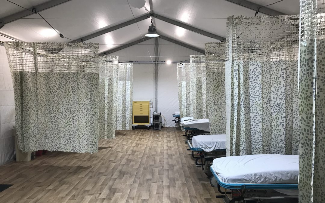 Hospitals Stand Up Flexible Spaces to Handle Influx