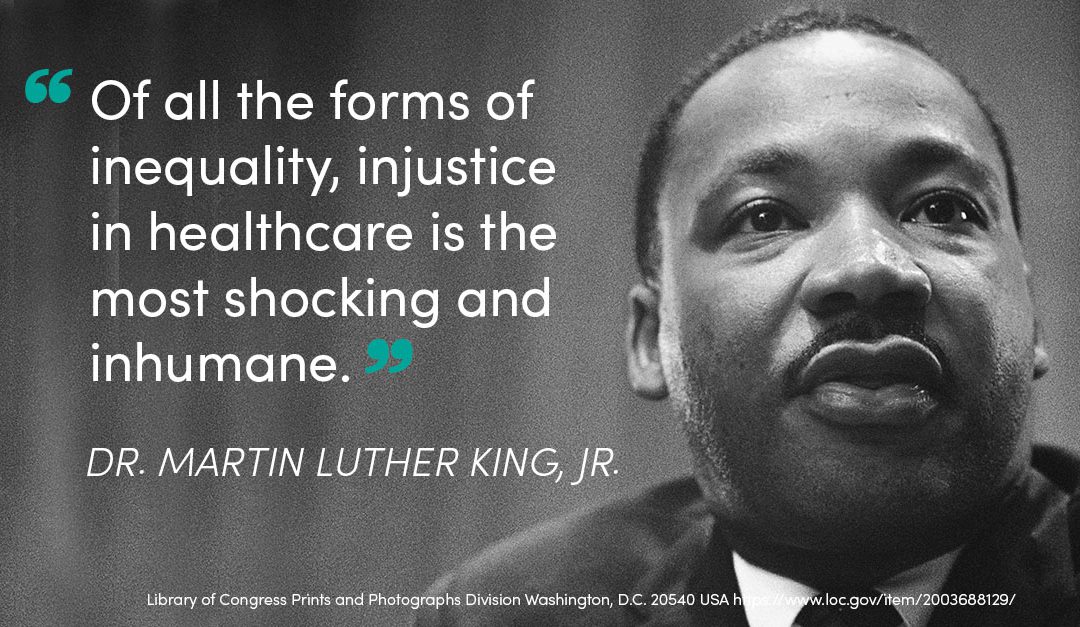 Healthcare System’s Goal: Fulfill MLK’s Dream of Health Equity