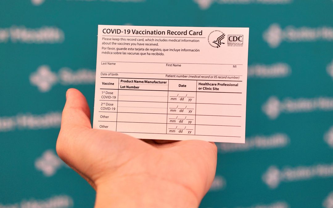 What You Need to Know About COVID Vaccine Cards