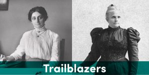 Collage of three women who founded Sutter hospitals.