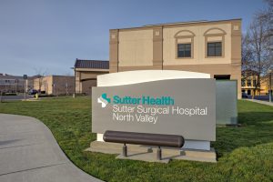 Hospital signage