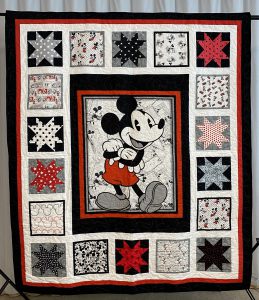 Mickey Mouse quilt