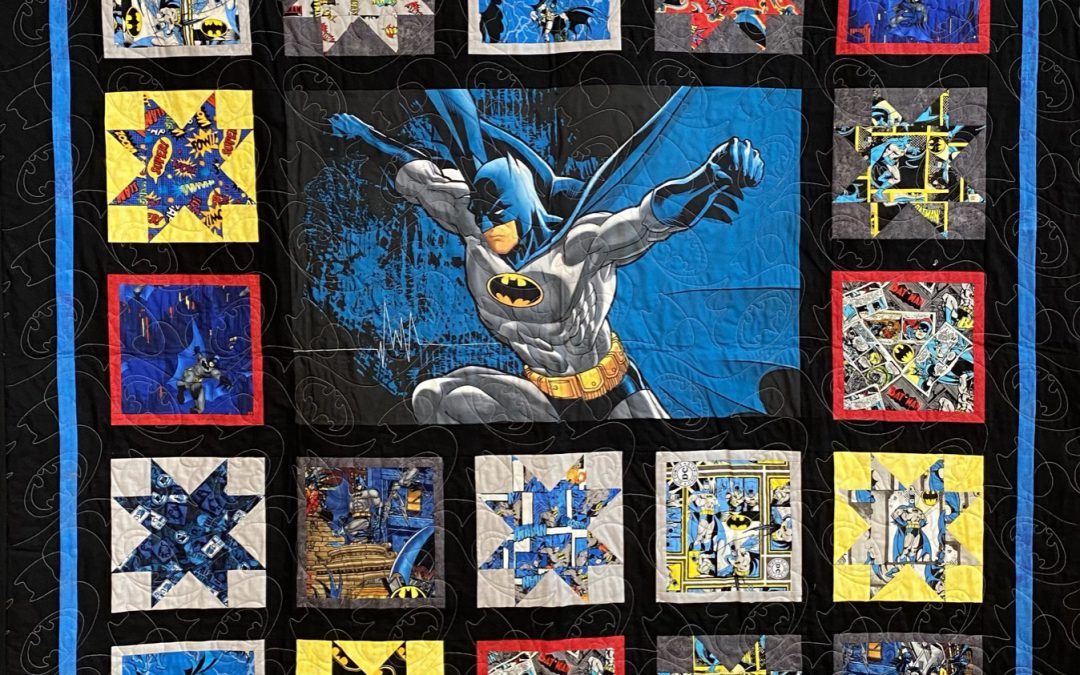 POW! ZAP! How a Batman Quilt Will Help Battle Breast Cancer