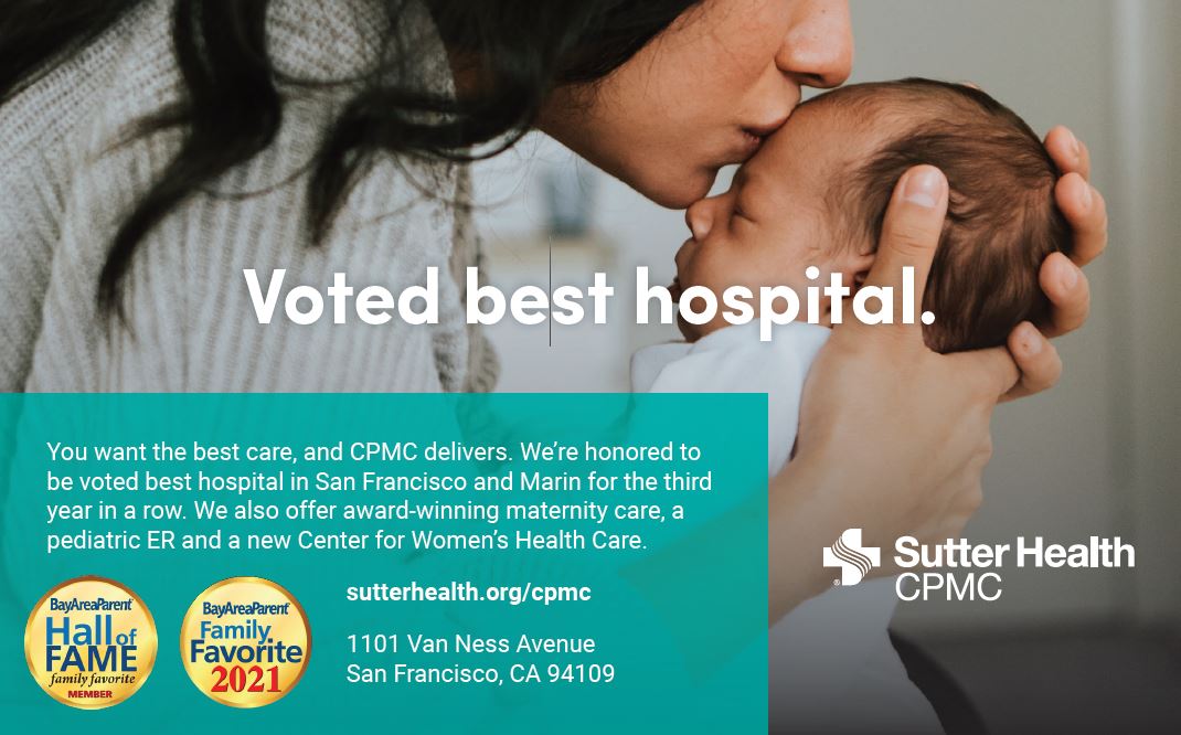 CPMC Voted Best Hospital by Bay Area Parent readers