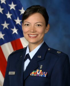 U.S. Air Force veteran Dr. Kimberly Dalal in uniform