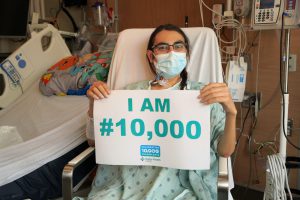 Bradley Ganoe is CPMC's ten-thousandth organ transplant recipient