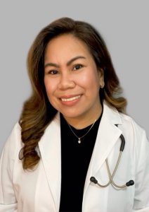 Portrait of registered nurseApril Martinez