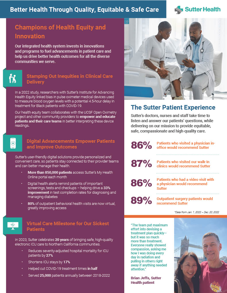 Second quality care infographic