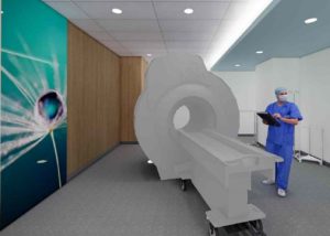 State-of-the-art magnetic resonance imaging (MRI) machine