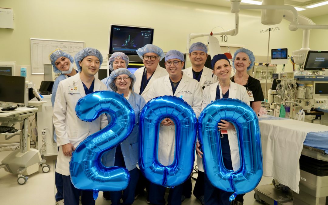 S.F. Surgical Team Celebrates Robotic Bronchoscopy Milestone