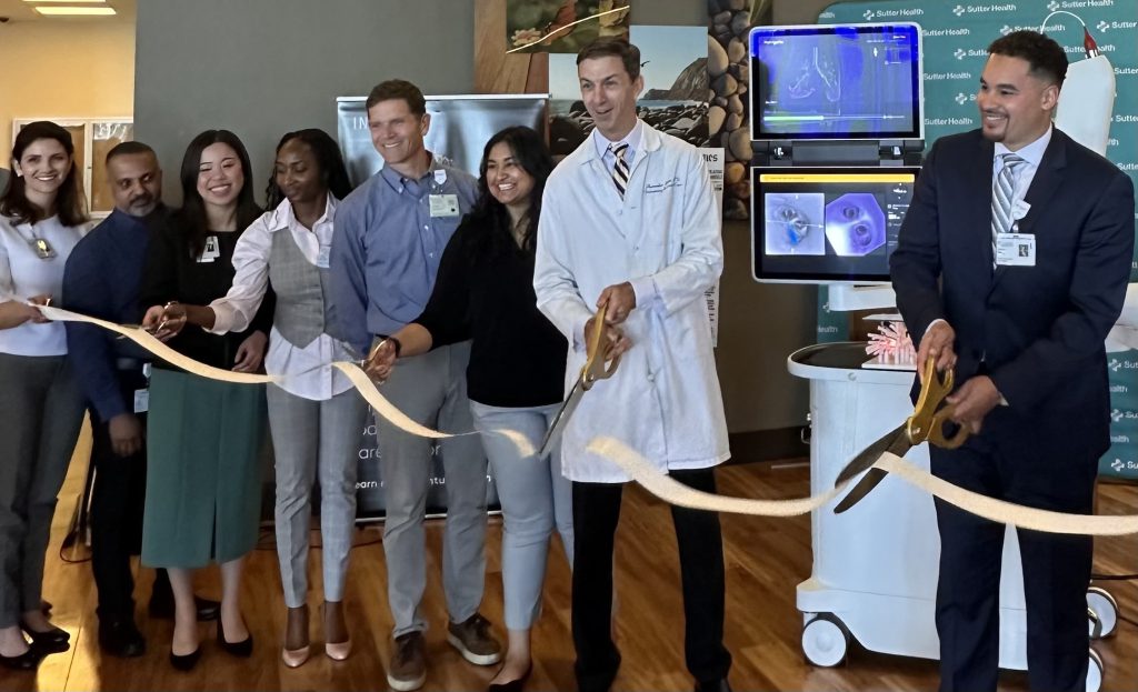 Ribbon cutting for Ion robot at Mills-Peninsula Medical Center