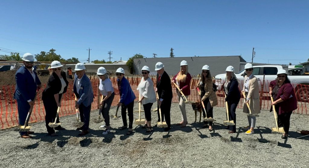 Community Leaders Gathered for the Groundbreaking Ceremony of the Vallejo Navigation Center