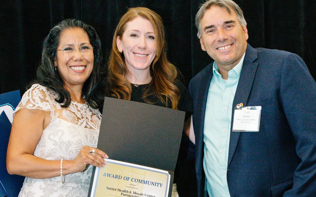 Sutter Health Mosaic Center Receives Community Award from West Sac Mayor