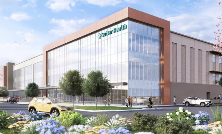 Artist's rendition of medica building