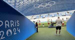 Stade de Marseille stadium, Marseille, France.