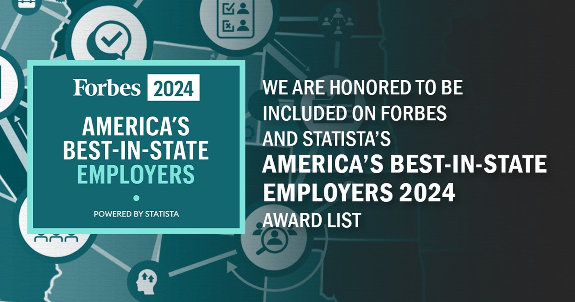 Graphic that reads America's Best-In-State Employers