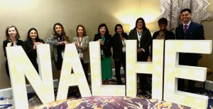 Group of leaders at National Association of Latino Healthcare Executives (NALHE) conference.