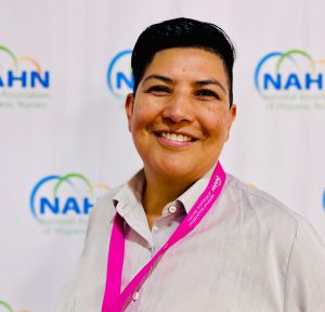 Reyna Portillo-Marzocca photographed at NAHN conference