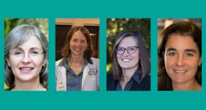 collage of four women physician headshots