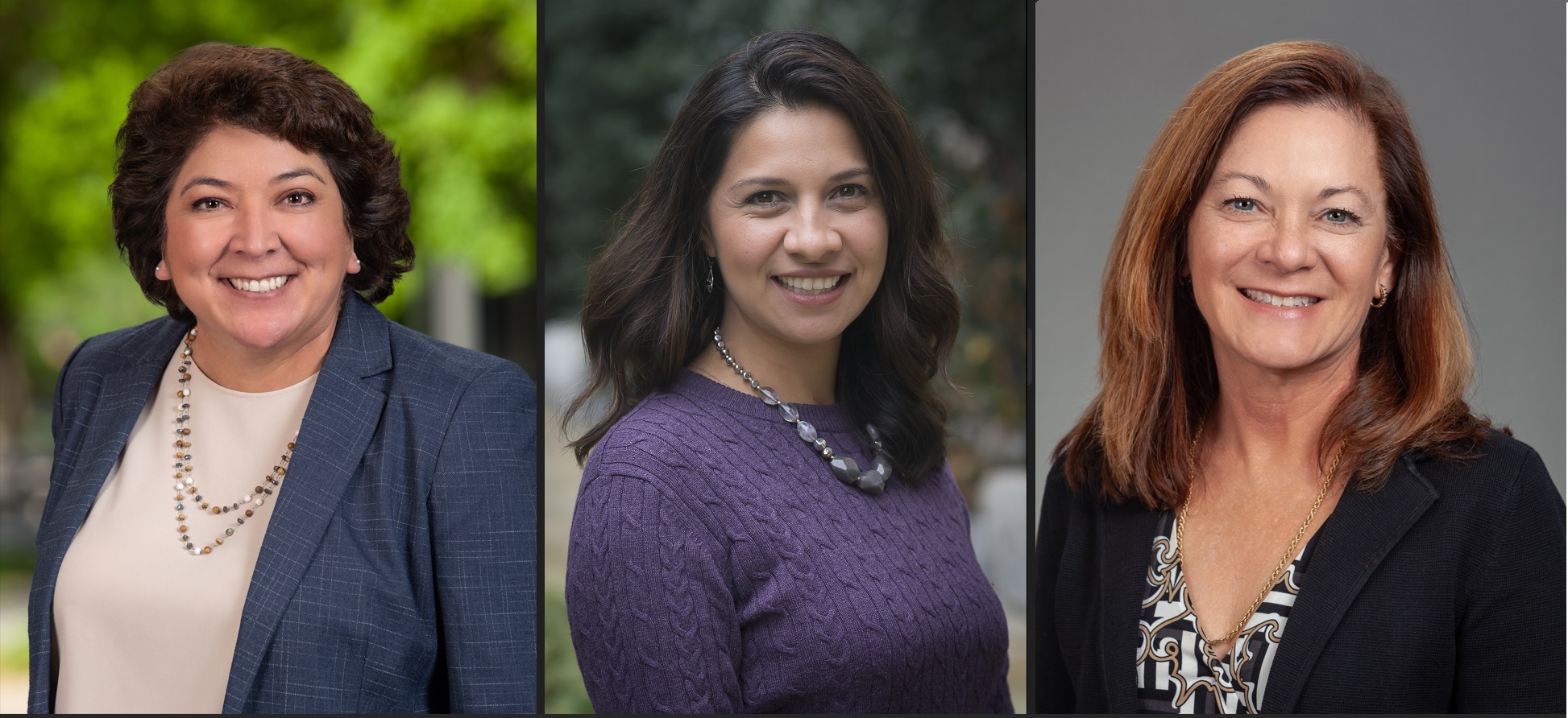 Katrina Ascencio-Holmes, Dr. Monica Contreras Devoy and Carla Carrillo Otterson