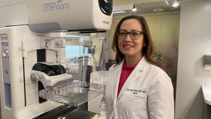 Dr. Rita Kwan-Feinberg in Sutter's Mobile Mammography Van