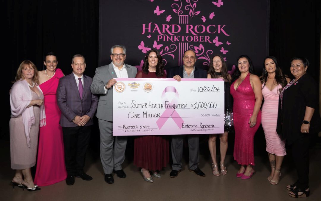 Hard Rock Hotel & Casino Bets on Sutter Health with $1 Million Donation for Cancer Patients