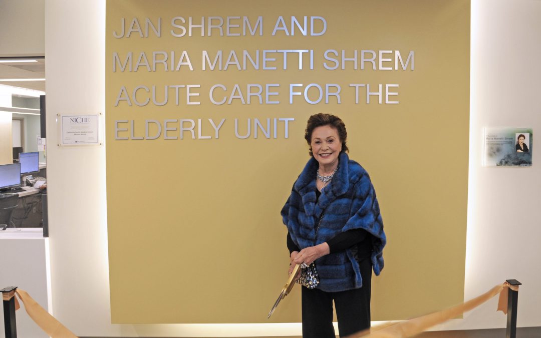 Manetti Shrem Gift Inspires Future of Aging and Nursing at CPMC