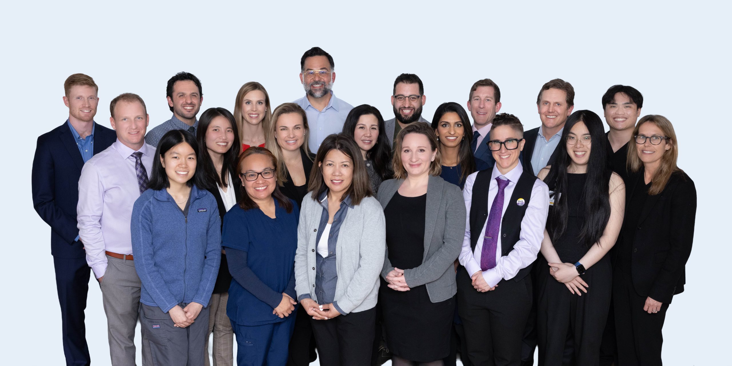 Group photo of professionals