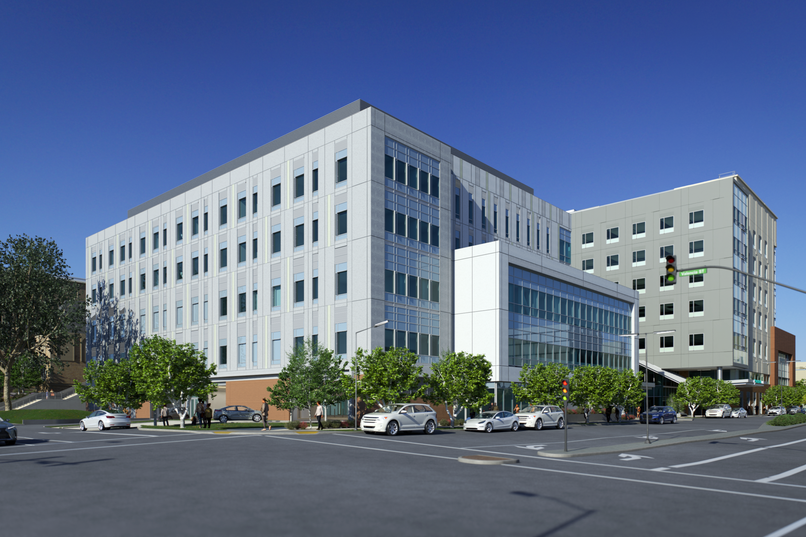 Rendering of the Sutter Advanced Neuroscience Complex at Mission Bernal