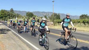 Sutter Health team riders at 2025 Rock the Ride