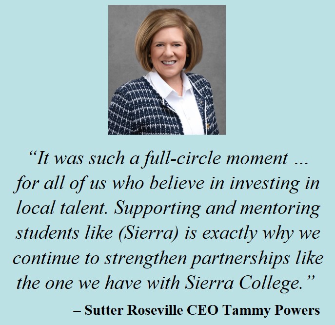 Tammy Powers headshot and quote