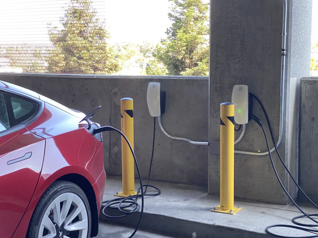 EV Charger Installation at Sutter's Alta Bates Summit Medical Center in Oakland