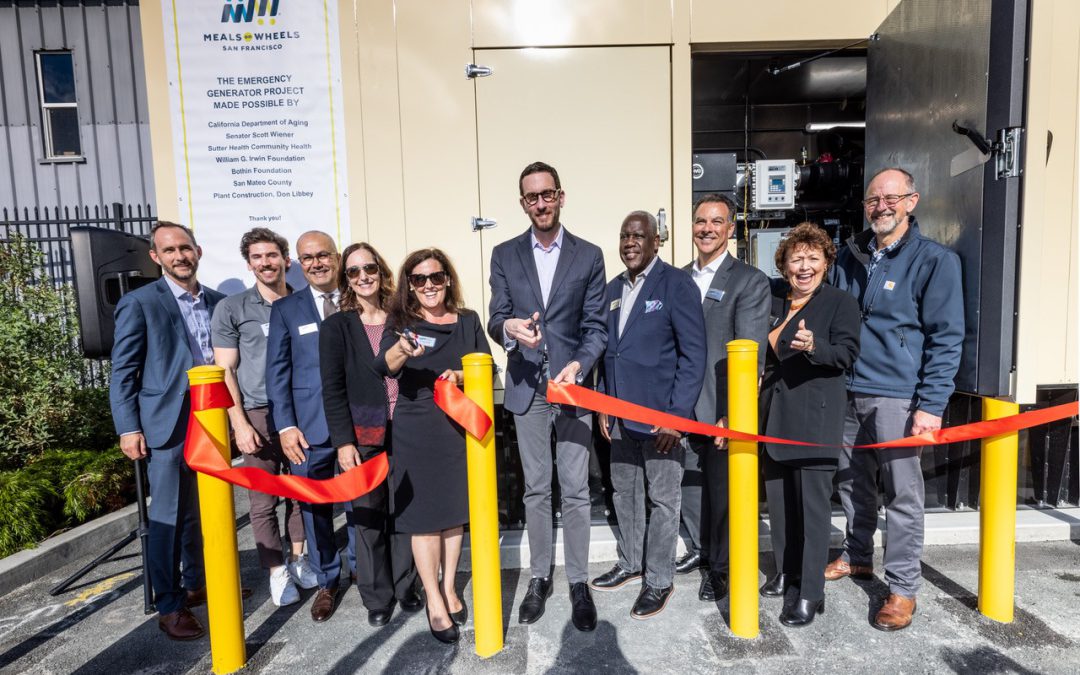 Sutter Backs Generator to Protect Senior Meal Deliveries