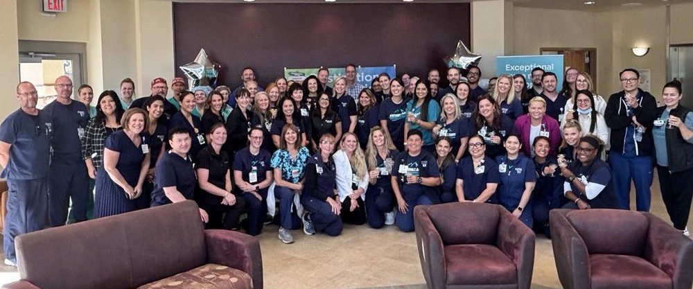 Group photo at Sutter Roseville