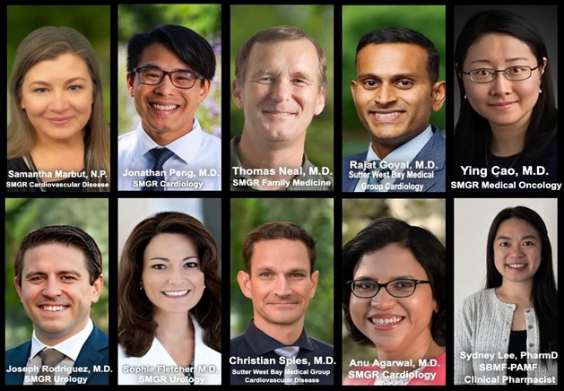 Group of doctors headshots