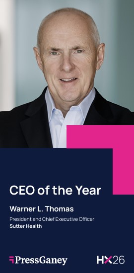 Formatted image featuring headshot of man in collared shirt and jacket with graphic overlay