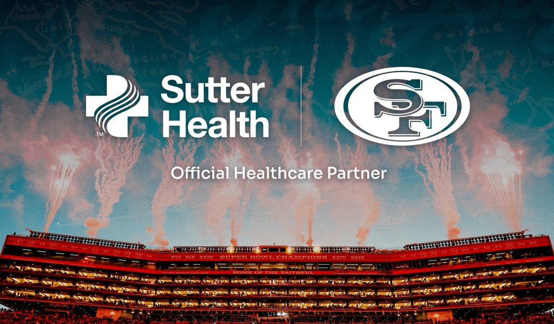 49ers Tap Sutter Health as Official Healthcare Partner