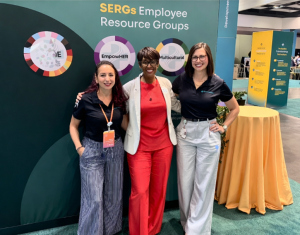 Noora Azar, Dan Beckton and Sierra Palacios at Power of ONE