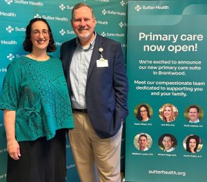 Dr. Susan Adham and Dr. Derek Johnson 