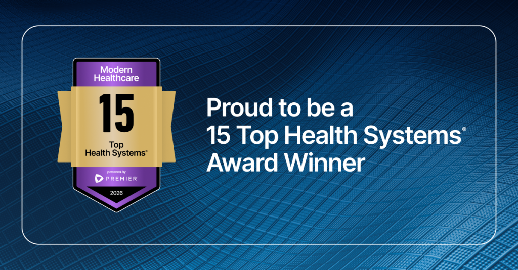 Premier 15 Top Health Systems Winner