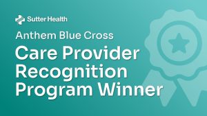 Anthem Blue Cross Care Provider Recognition Logo