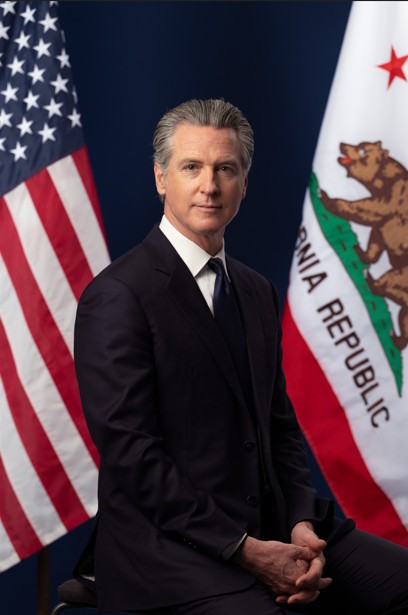 California Governor Gavin Newsom