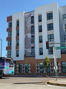 Native American Health Center Flicker Building Detail