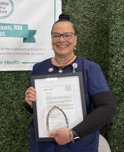 Laura Dixon, R.N., Nurse of the Year 
