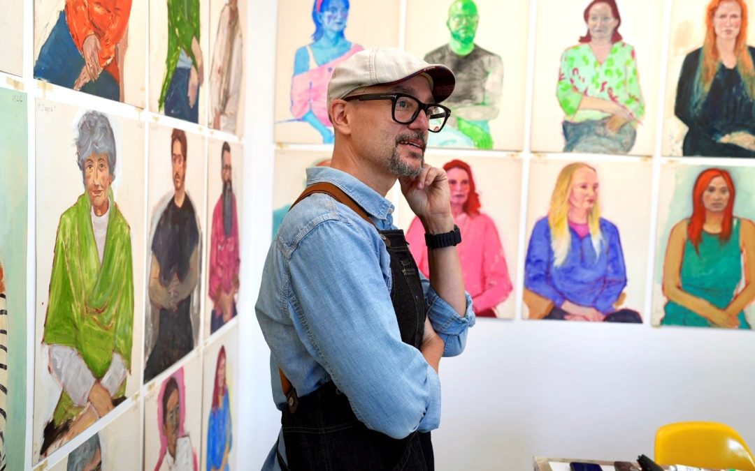 After Brain Cancer, He Paints What Gratitude Looks Like