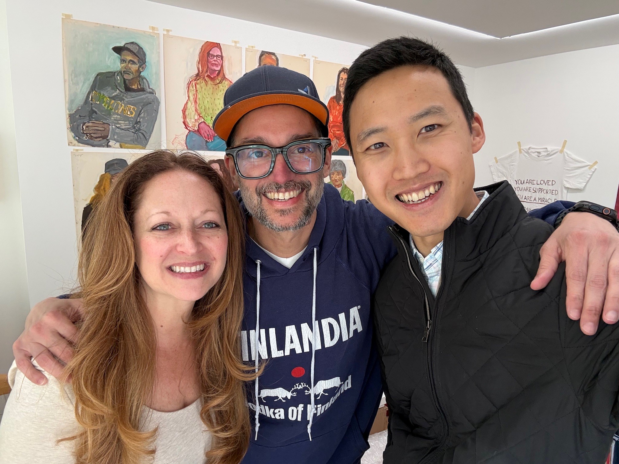 Marissa Serritella, Vincent and Dr. Michael Zhang